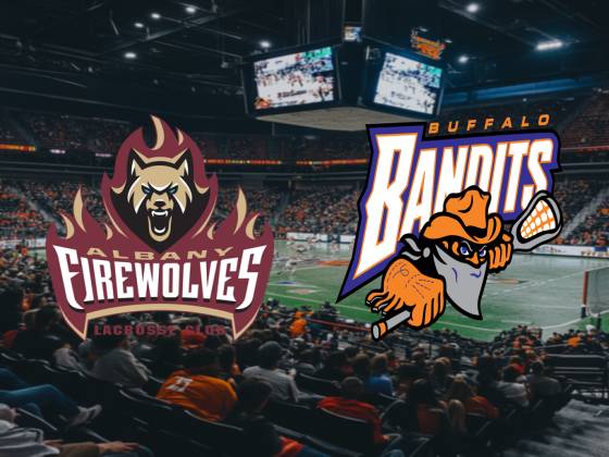 Buffalo Bandits at Oshawa FireWolves